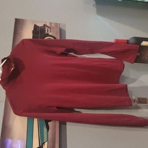 White Stag Mock Turtleneck Long Sleeve Tee